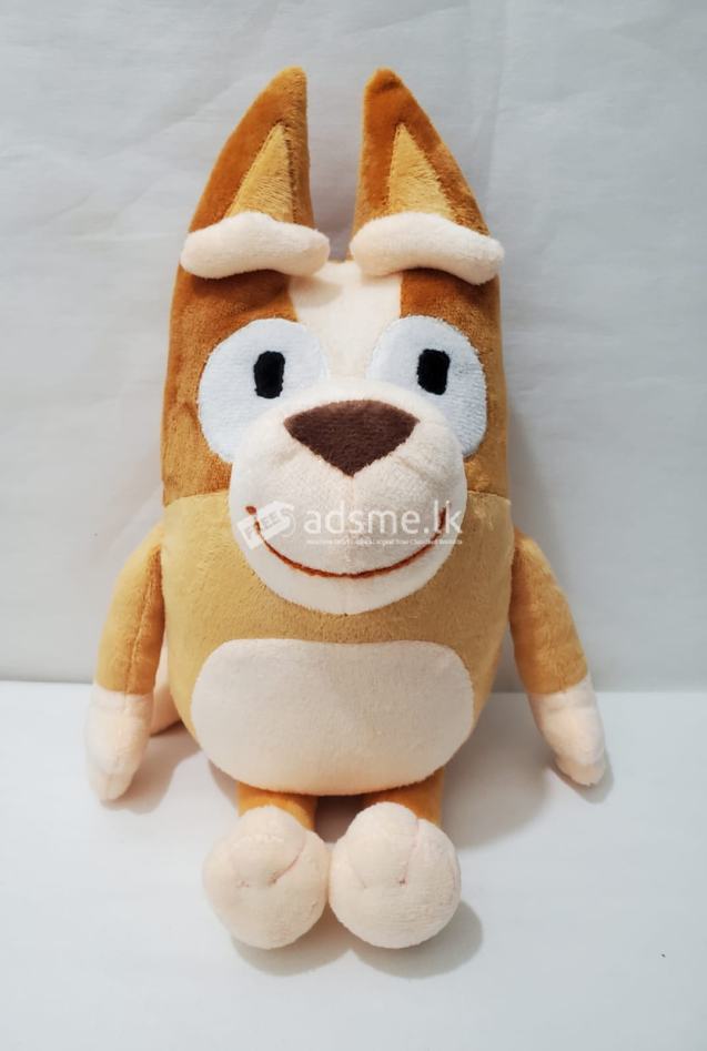 Handmade Character Soft Toys Bluey and Bingo