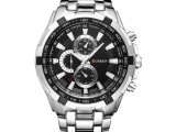 CS555 Curren silver mens watches