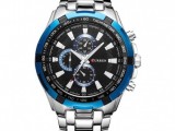 CSB377 Current Silver Blue mens watch