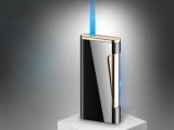 Luxury Inflatable Lighter - Metal Refillable with Blue Turbo Flame