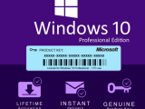 GENUINE WINDOWS 10 PROFESSIONAL 32/64 BIT PRO PERMANENT ACTIVATION / ACTIVATE  KEY