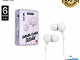 headset Remax RM-510 Original in-ear touch music call HD microphone 3.5mm White Color