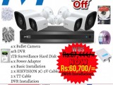 TVT 4CH/2MP/HD/HOME/OFFICE CCTV PACKAGE