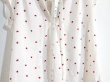 Bubble Georgette Tie Neck Top