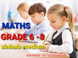 Online Maths grade 6-8