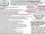 CISCO ONLINE CCNP ENTERPRISE, ENCOR 350-401 certification class on 9th January 2021