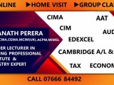 CIMA, Edexcel & Cambridge O/L, AS and A/L and AAT