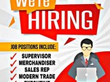 Supermarket Jobs Available For Island wide