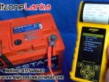 Battery tester with printer