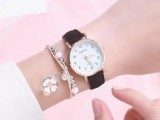 2021 NEW Women's Watches Simple Vintage Small Watch Leather