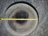 antque copper pot