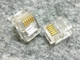 1000 PCS RJ45 Ethernet Cables Module Plug Network Connector RJ-45 Crystal Heads Cat5 Color Cat5e Gold Plated Cable