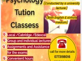 Psychology tutor
