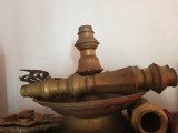 Beautiful Brass oil lamp 5.5 feet