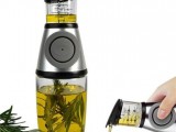 Liquid Dispenser Oil & Vinegar Measuring Bottle and Dispenser