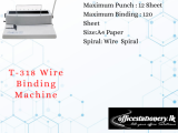 T-318 Wire Binding Machine