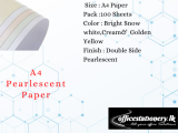 A4 Pearlescent Paper