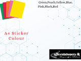 A4 Sticker Colour