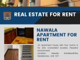 3 AC ROOMS NAWALA APARTMENT FOR RENT
