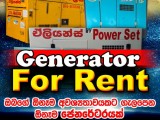 rent for generators
