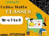 Maths classes for gr 1 to 9