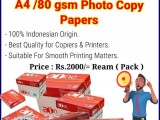 A4  80gsm Copy Papers