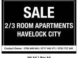 Havelock City Apartments for Sale