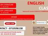 ENGLISH LANGUAGE & LITERATURE