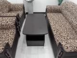 Sofa set with coffee table