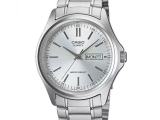 Casio Men's silver Watch MTP-1239D