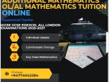 Mathematics Additional Mathematics Cambridge / IGCSE/London / Edexcel  Exam 2025/2026/2027 .